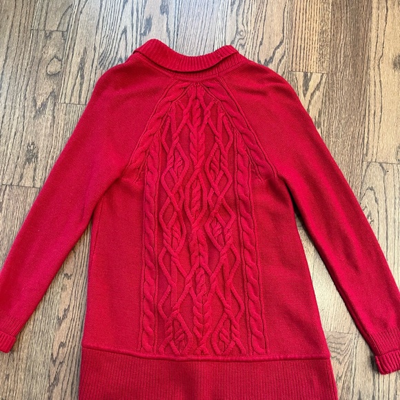 Cable Knit Wrap Cardigan - Picture 4 of 4